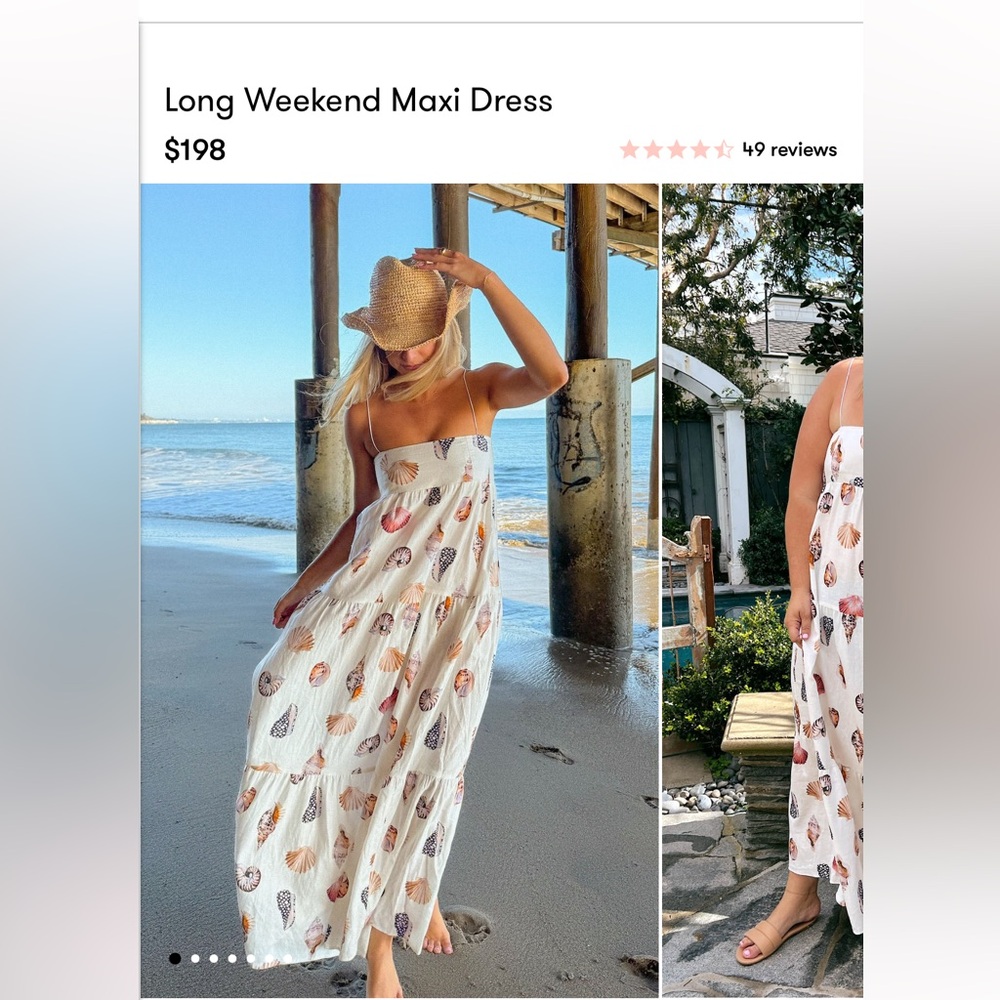 Showmeyourmumu Long Weekend Maxi - Shell